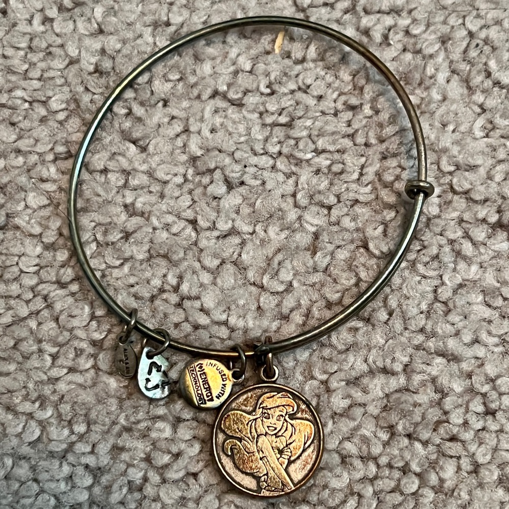 Price Drop! Alex and Ani Disney Ariel Little Mermaid Adjustable Bangle